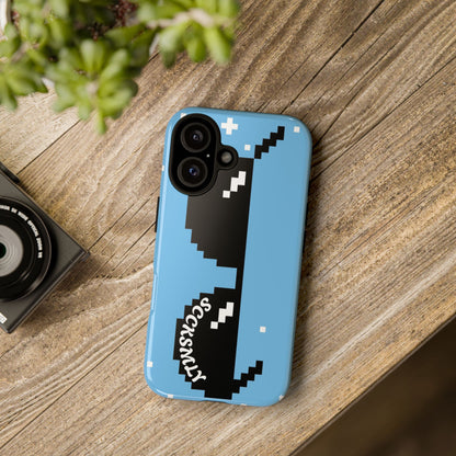 Pixel Glass Tough Phone Case for Apple