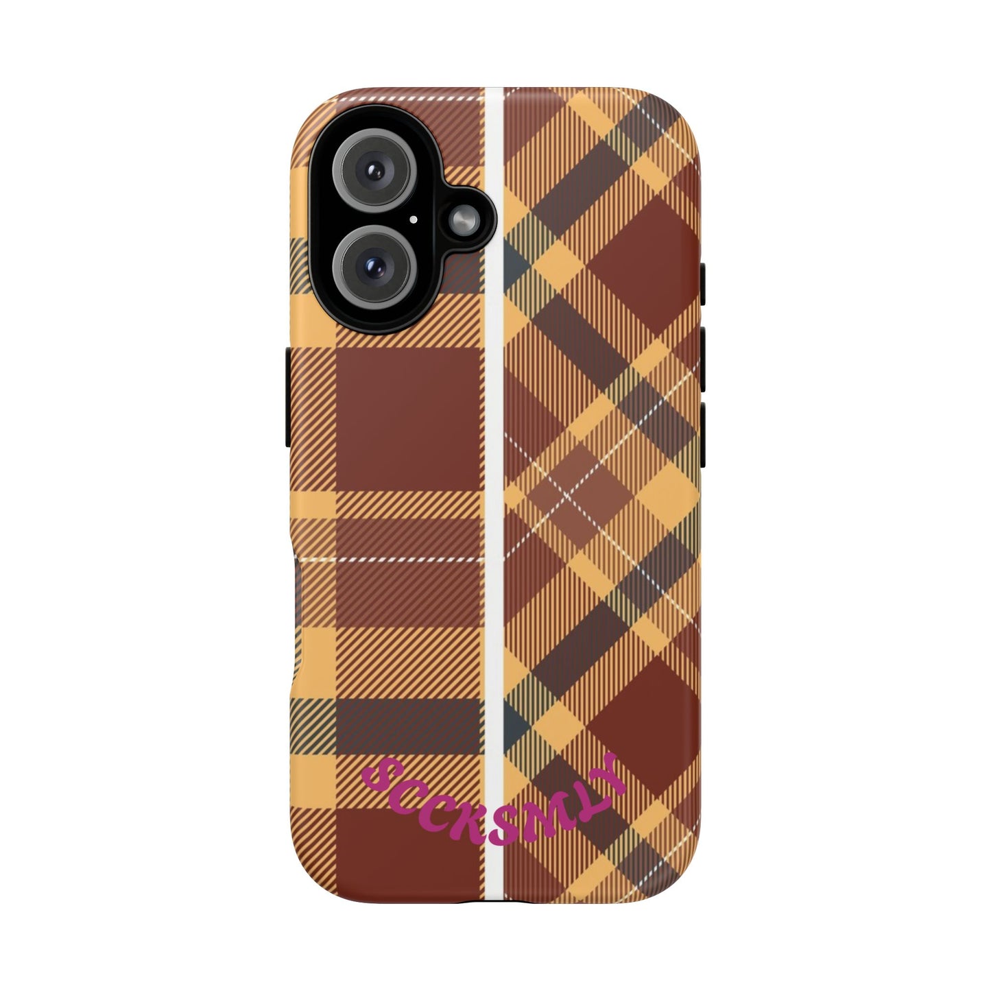 Autumn Plaid Phone Case for Apple