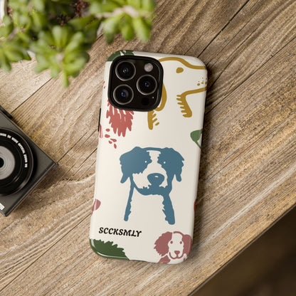 Paws & Portraits Tough Phone Case for Apple