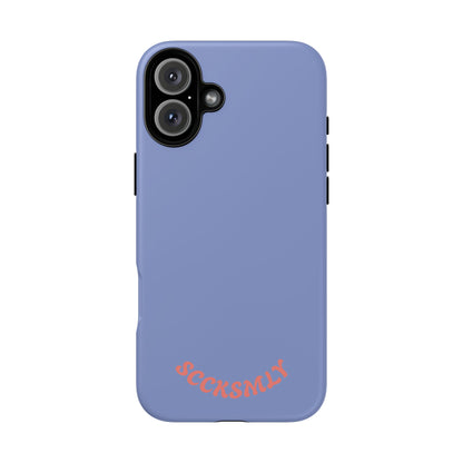 Periwinkle Blue Tough Phone Case for Apple