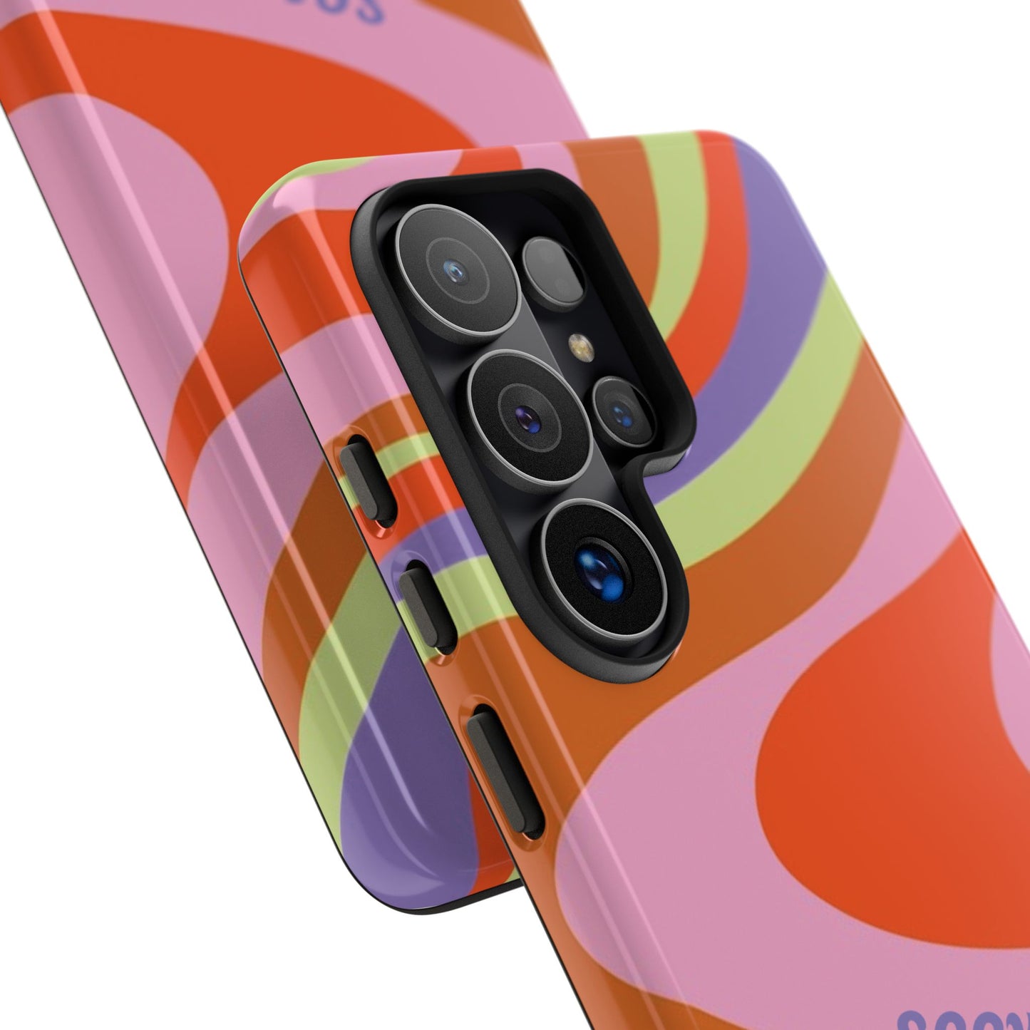 Curvy Swirl Phone Case for Samsung