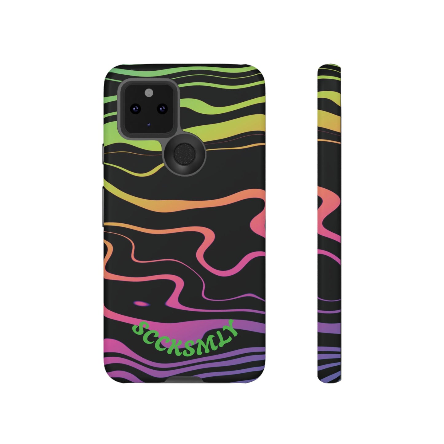 Dark Rainbow Tough Case For Google Pixel