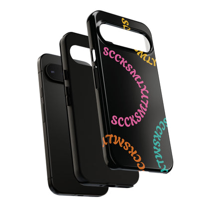 Y2K Wavy Script Tough Case for Google Pixel