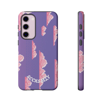 Purple Cotton Candy Sky Tough Phone Case for Samsung