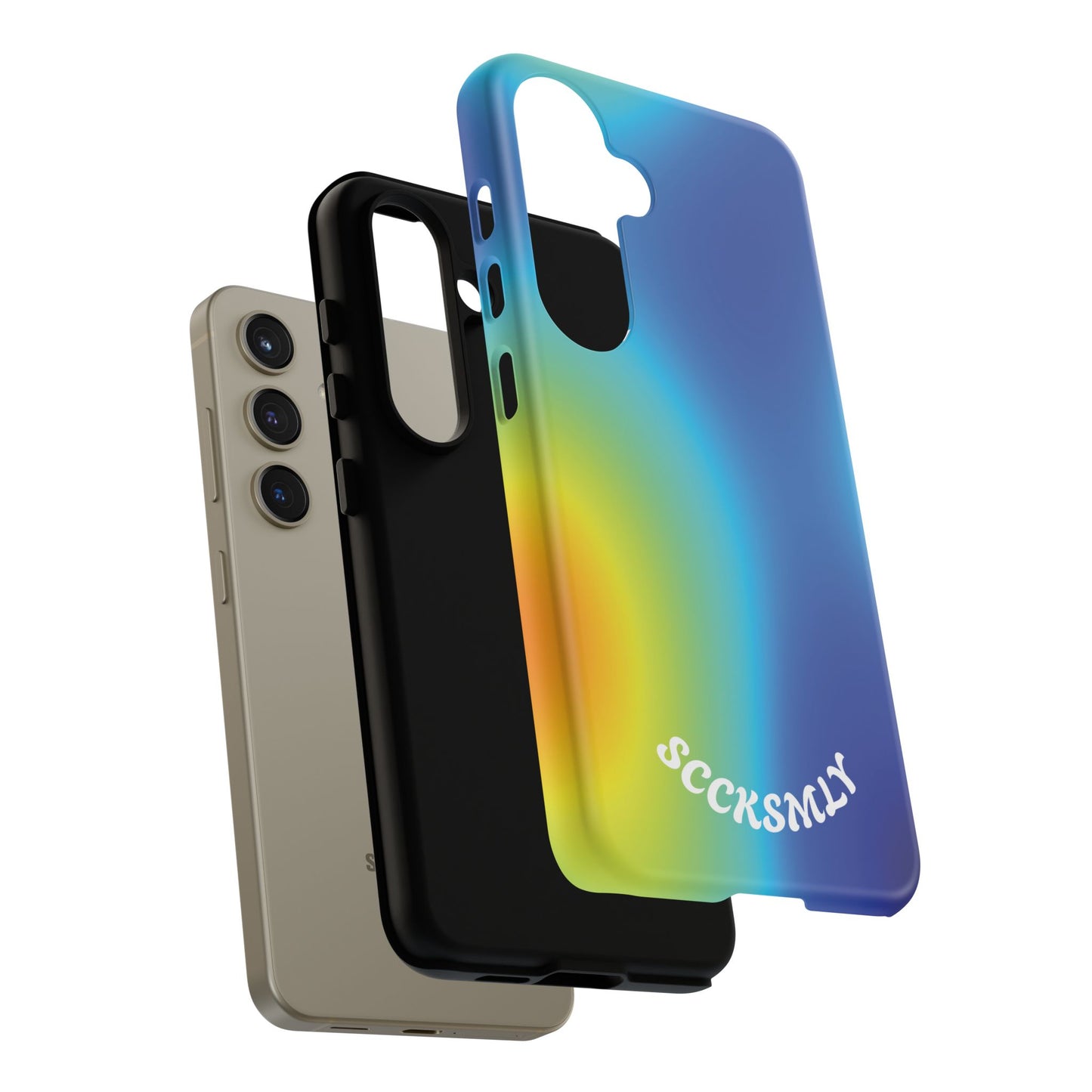 Gradient Heatwave Tough Phone Case for Samsung