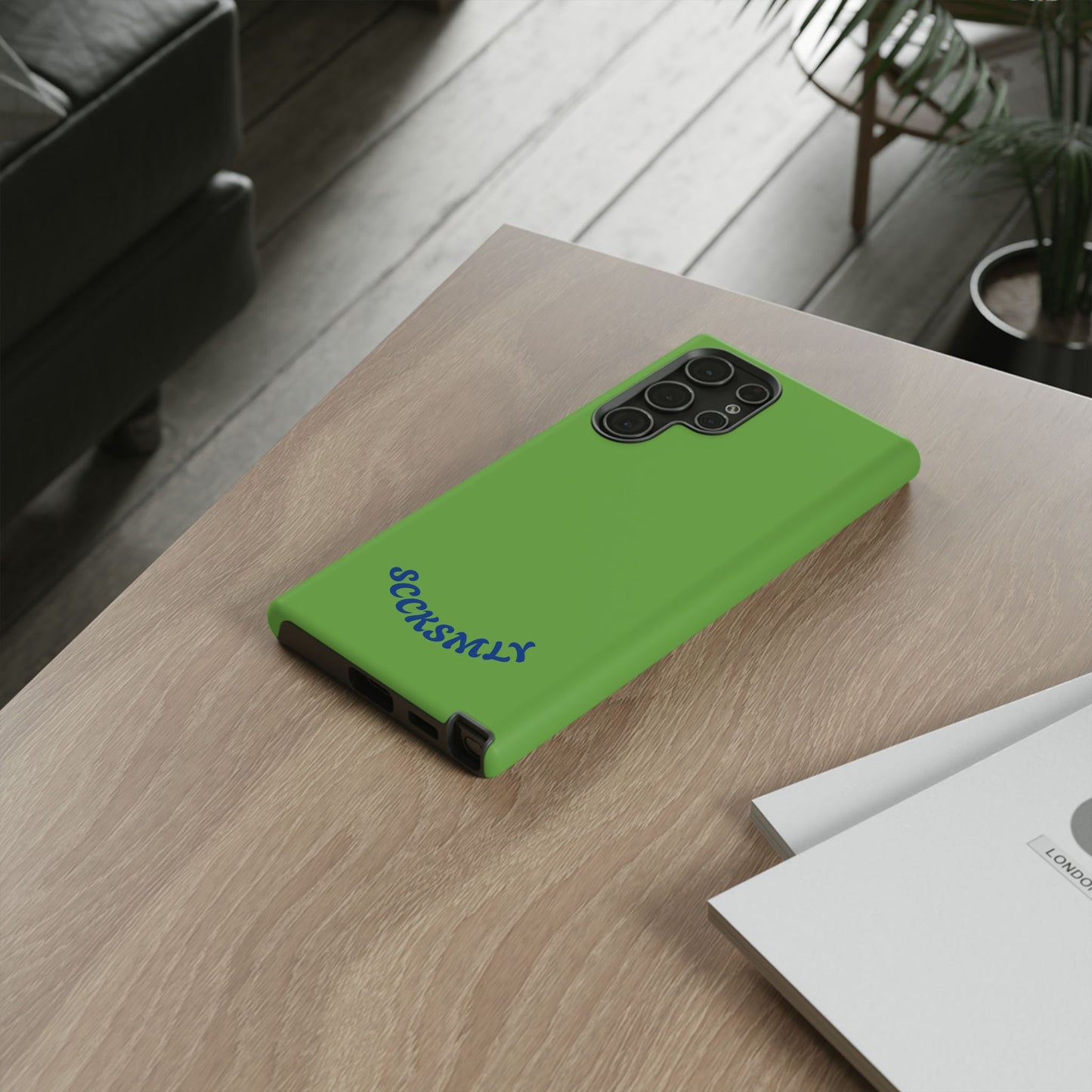 SOLID Matcha Moss Tough Case for Samsung