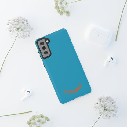 SOLID Blue Spook Tough Case for Samsung