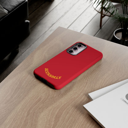 SOLID Calm Cherry Tough Case for Samsung