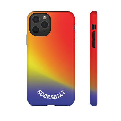 Volcanic Rain Tough Phone Case for Apple