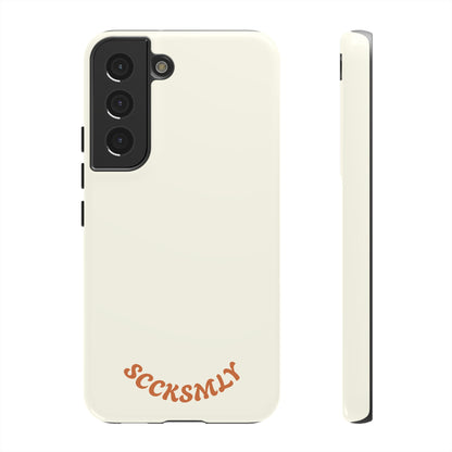 Toasted Eggshell Tough Phone Case for Samsung