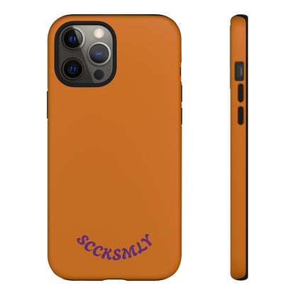 SOLID Burned Plum Tough Case for Apple