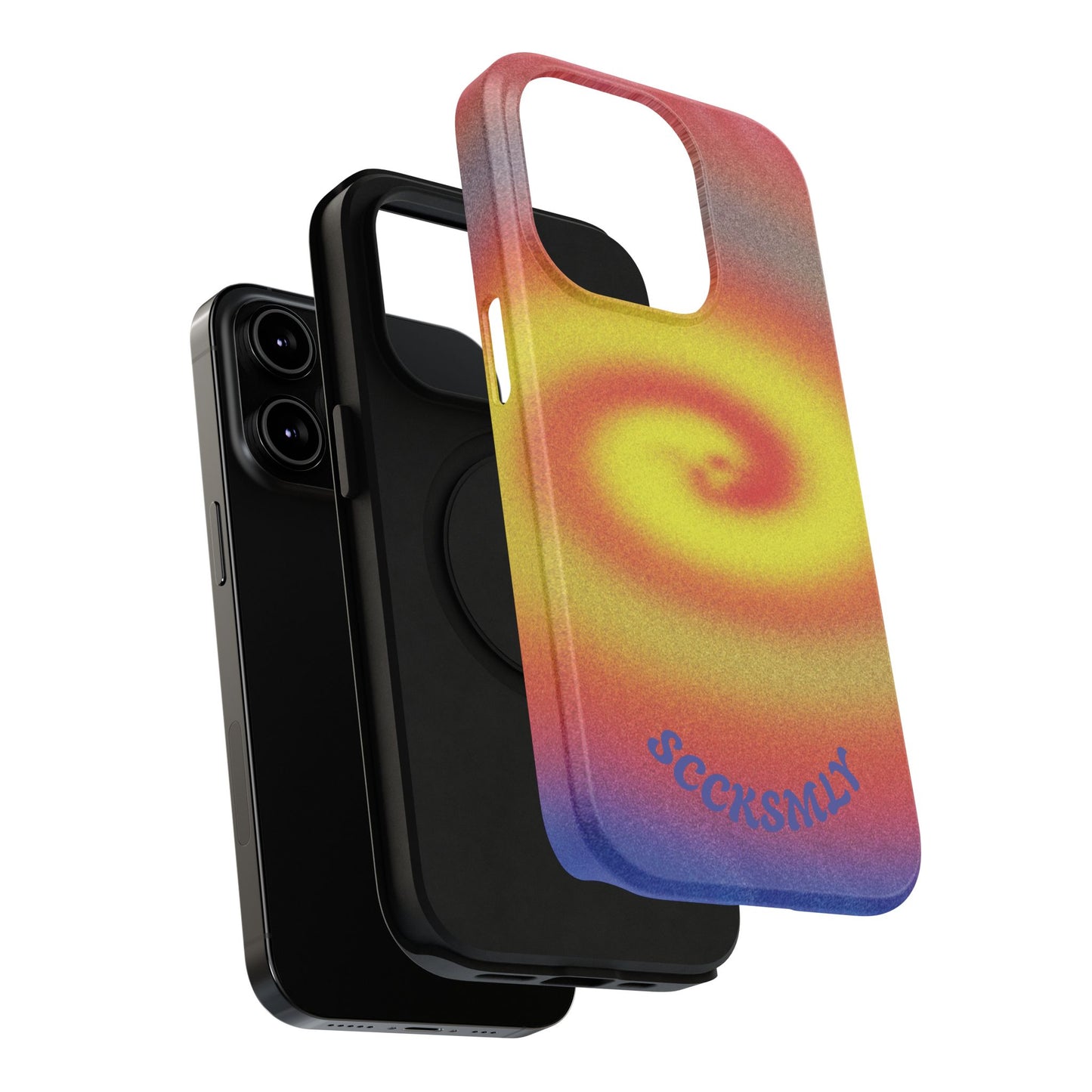 Toxic Spiral Tough Phone Case for Apple
