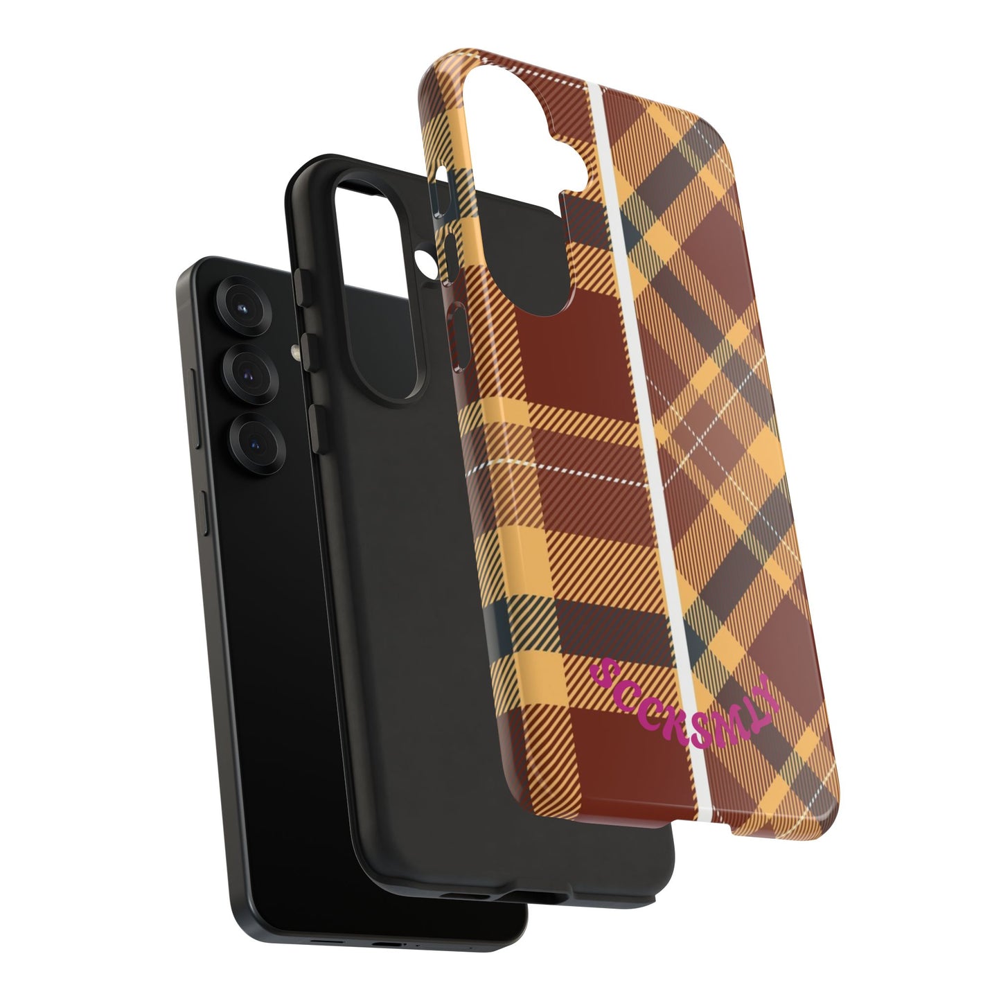 Autumn Plaid Phone Case for Samsung