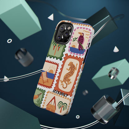 Tropical Print Phone Case for Apple