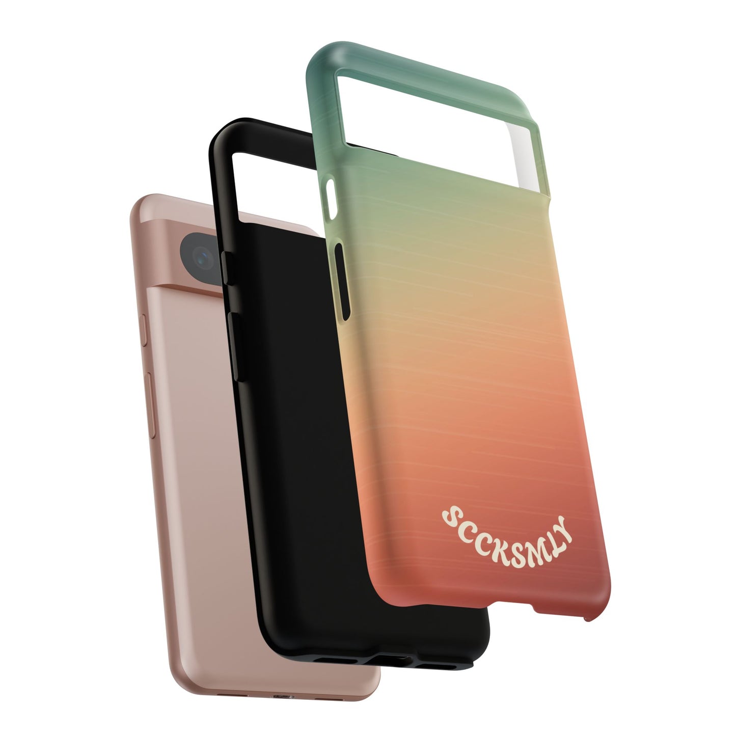 Warm Ombré Tough Phone Case for Google Pixel