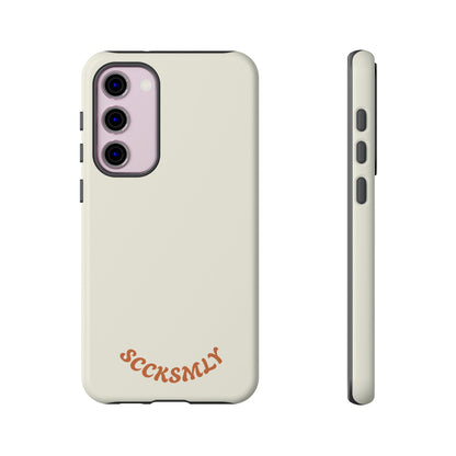 Toasted Eggshell Tough Phone Case for Samsung