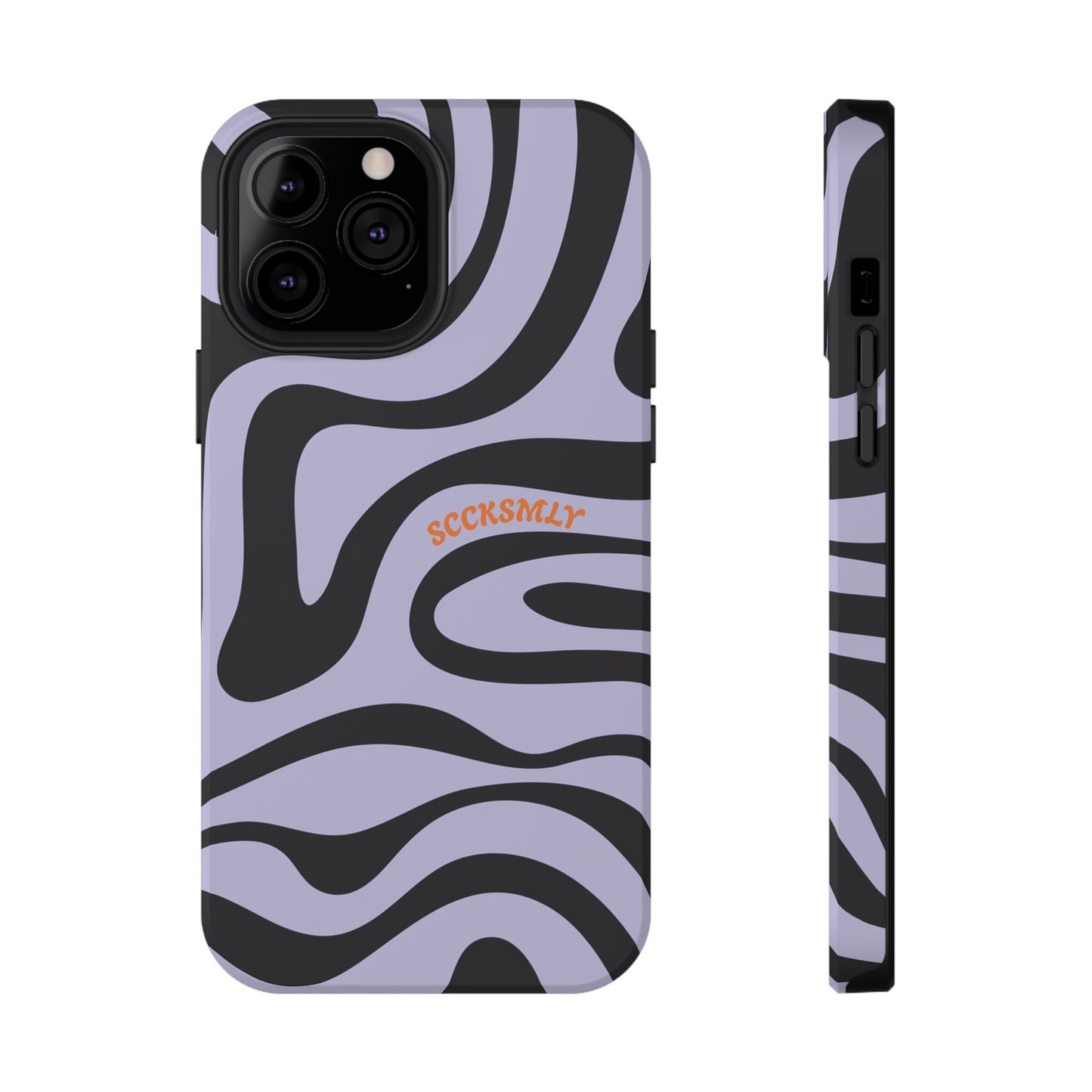 Purple Swirl Phone Case for Apple