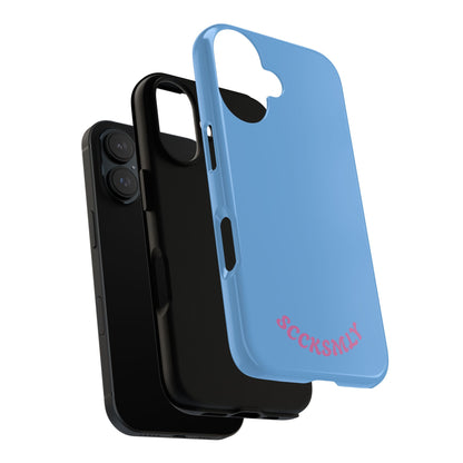 SOLID Blue Candie Tough Case for Apple