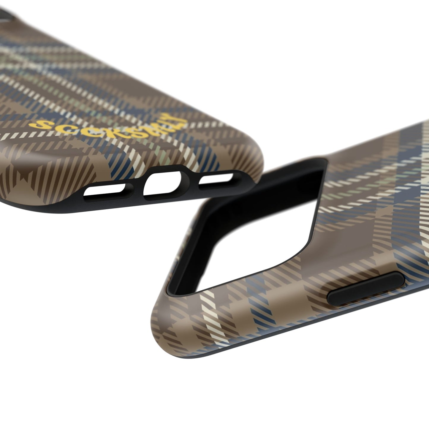 Earth and Sky Plaid Phone Case for Apple
