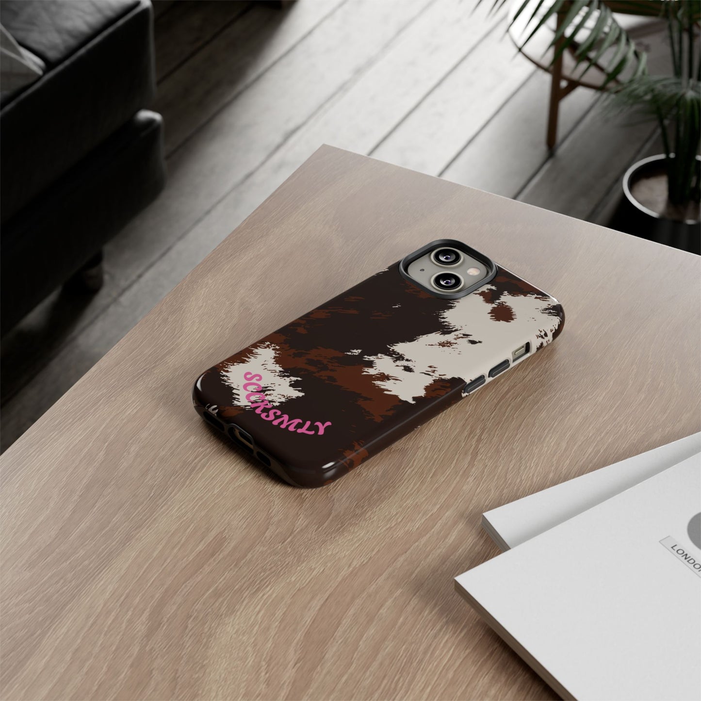 Sooo Cowboy Orange Tough Phone Case for Apple