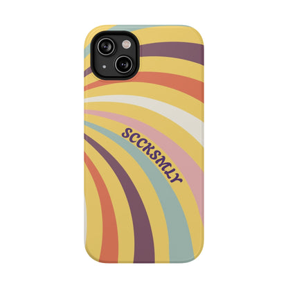 Vintage Groove Phone Case for Apple