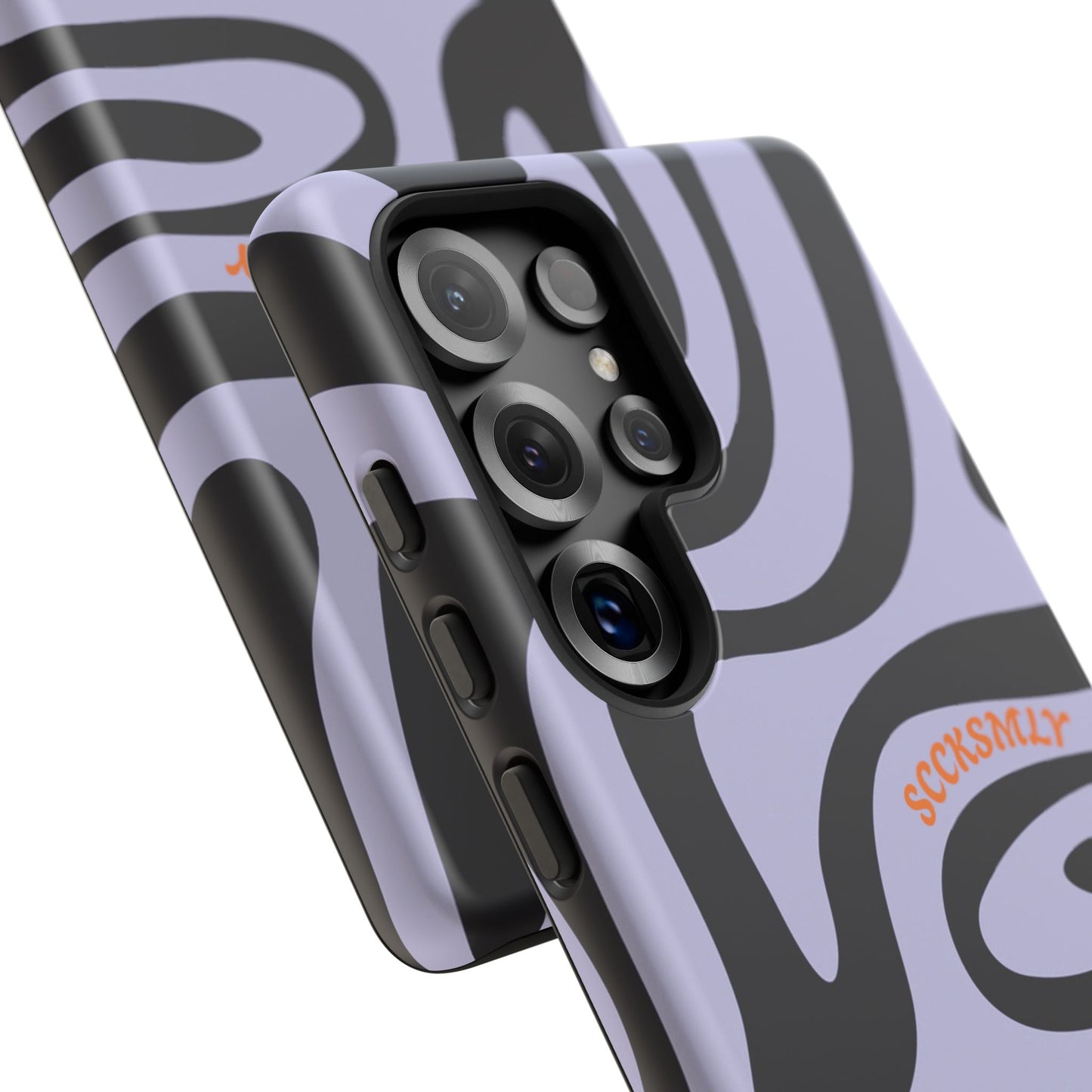 Purple Swirl Phone Case for Samsung