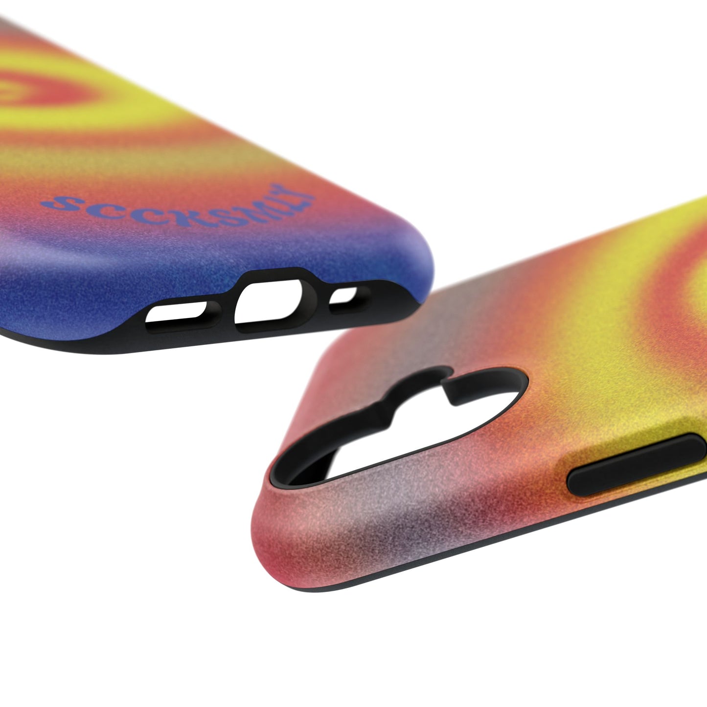 Toxic Spiral Tough Phone Case for Apple