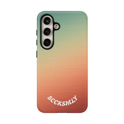 Warm Ombré Tough Phone Case for Samsung