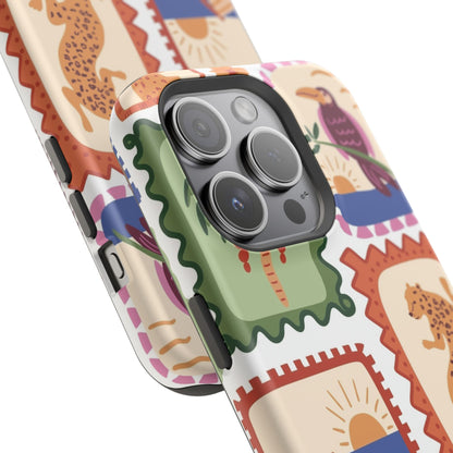 Tropical Print Phone Case for Apple