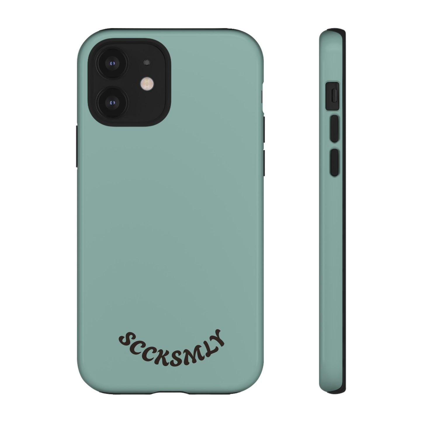 SOLID Fudge Mint Crunch Tough Phone Case for Apple