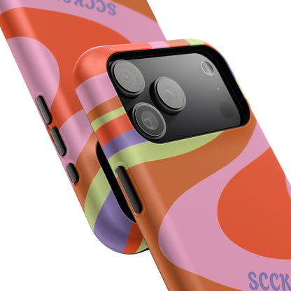 Curvy Swirl Phone Case for Apple