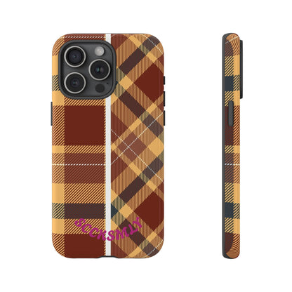 Autumn Plaid Phone Case for Apple