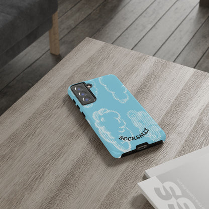 Comic Dot Sky Tough Phone Case for Samsung