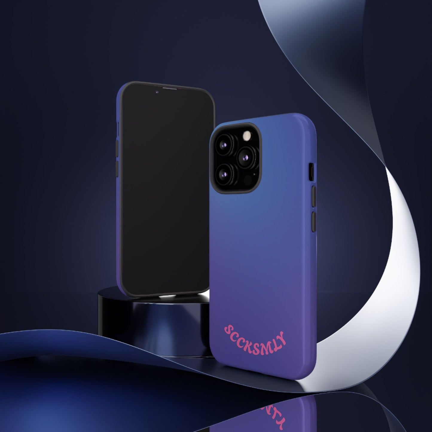 Berry Pop Gradient Tough Phone Case for Apple