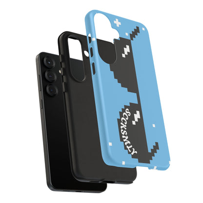 Pixel Glass Tough Phone Case for Samsung