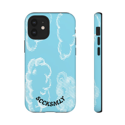 Comic Dot Sky Tough Phone Case for Apple