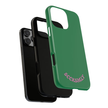 SOLID Garden Pink Tough Case for Apple