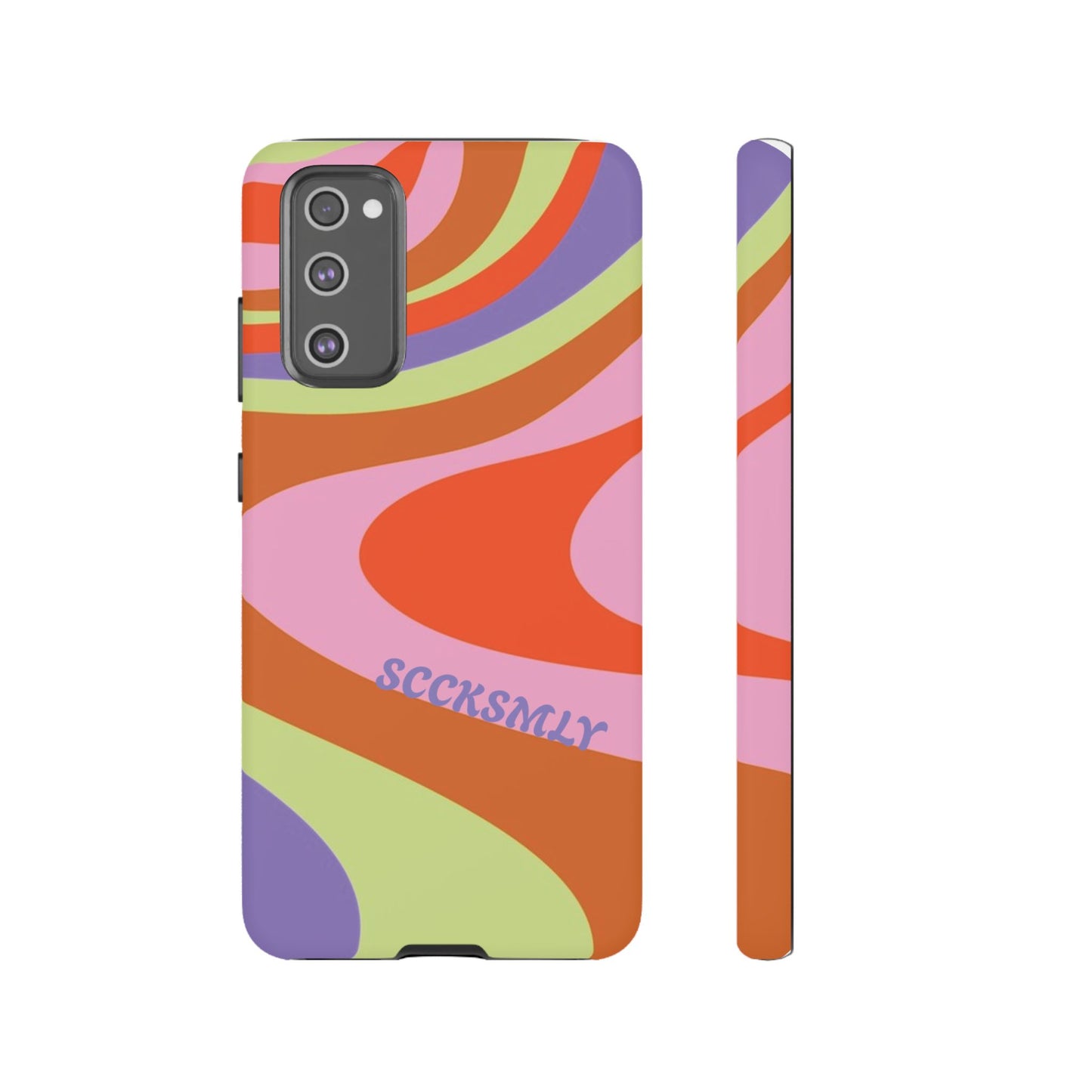 Curvy Swirl Phone Case for Samsung
