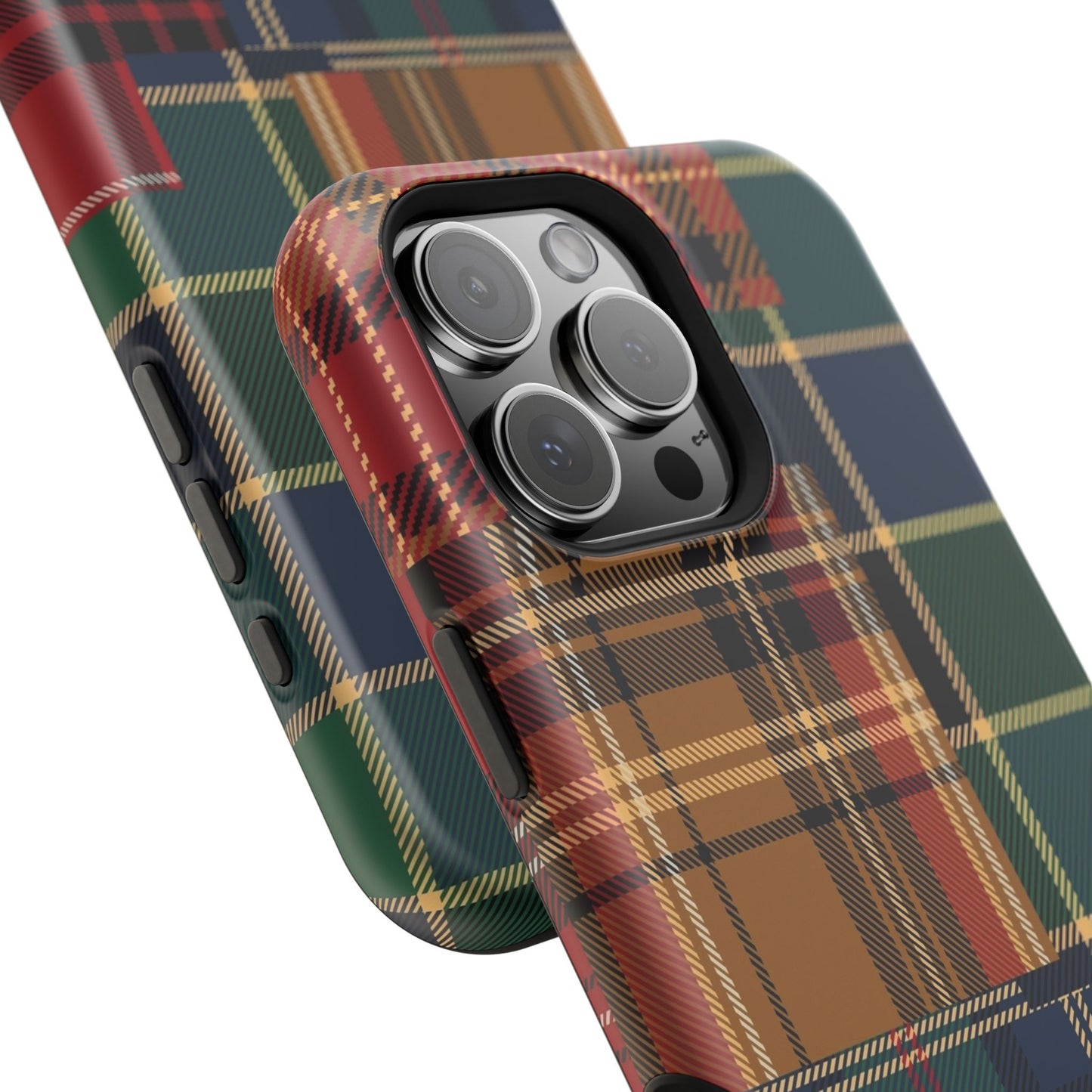 Heritage Hues Patchwork Tough Phone Case for Apple
