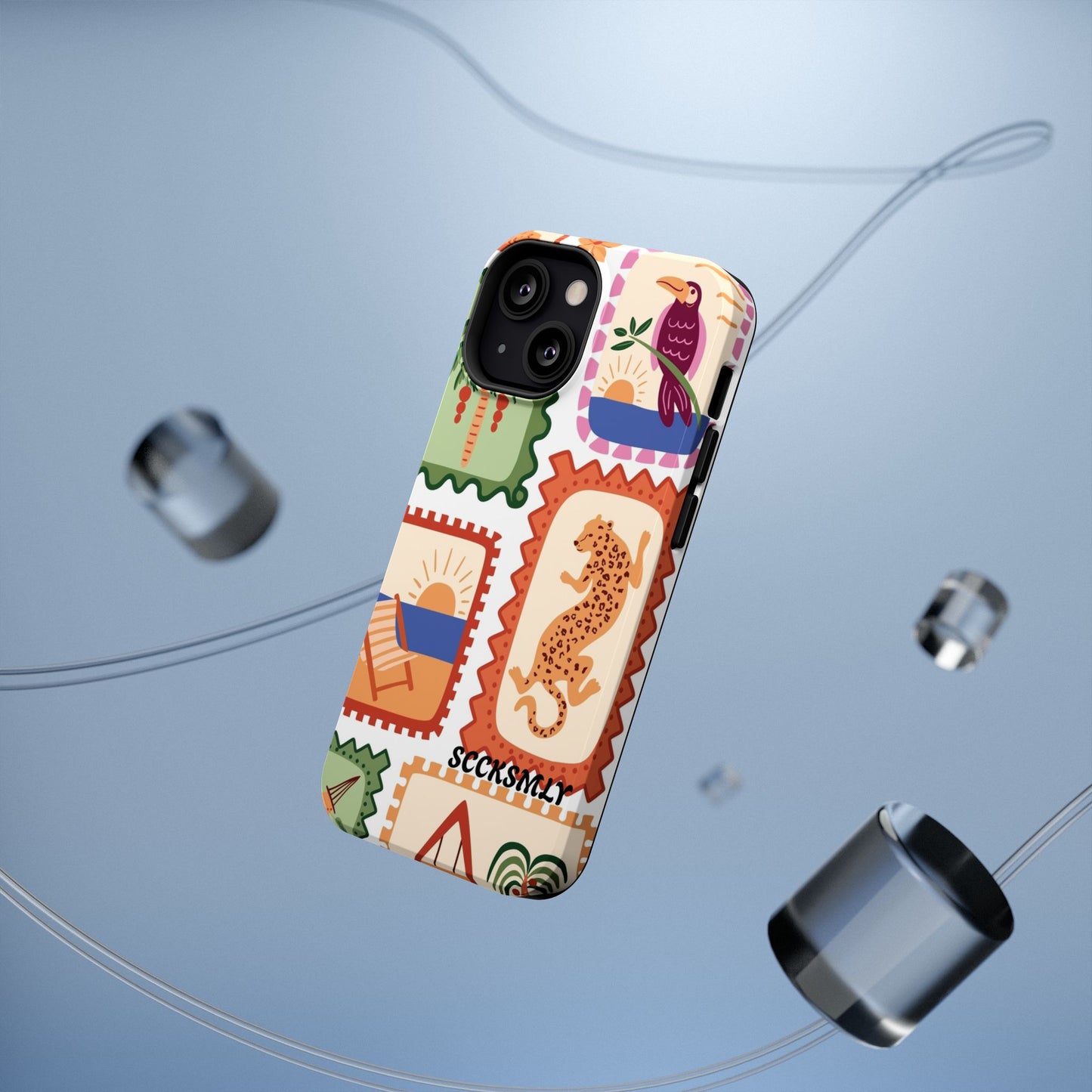 Tropical Print Phone Case for Apple