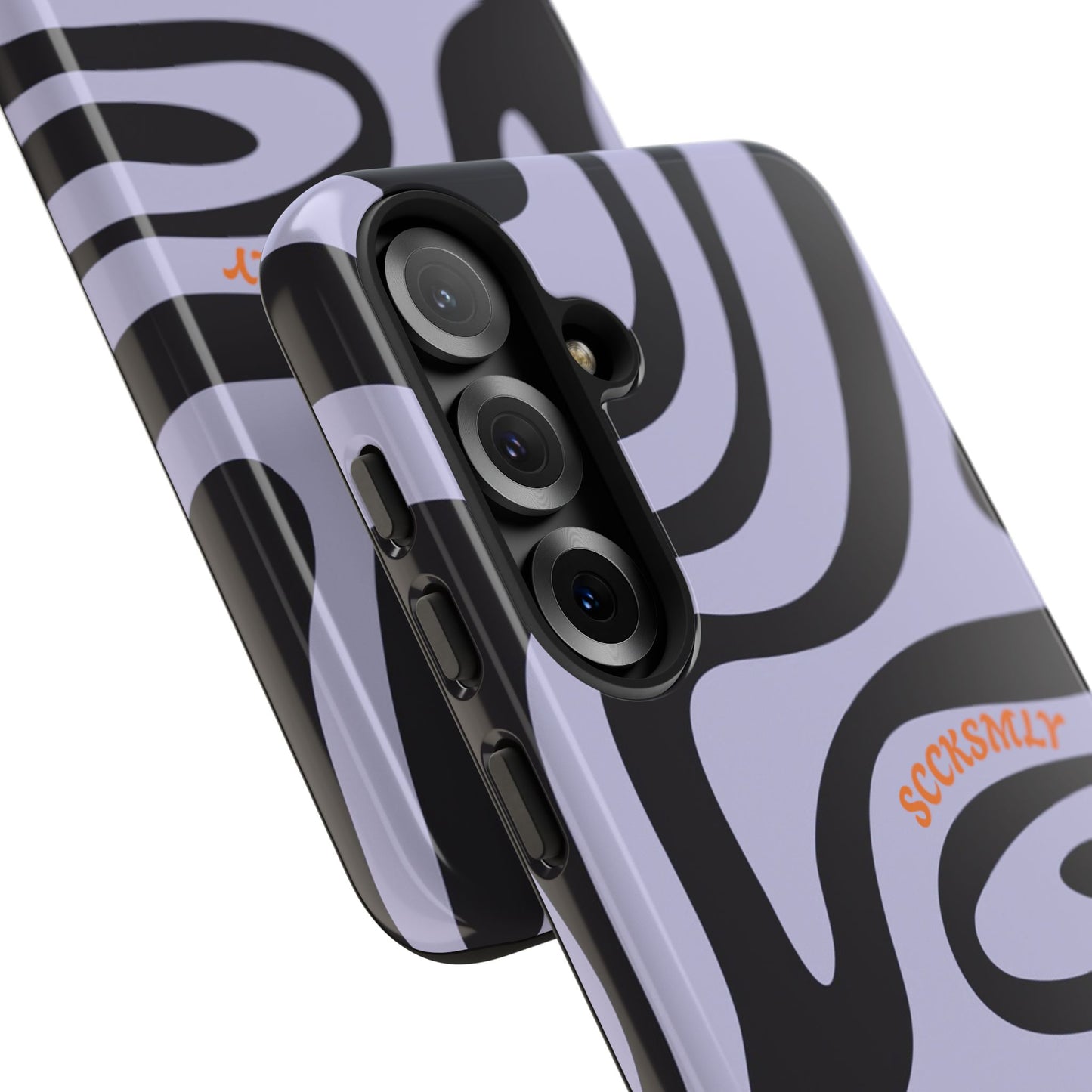 Purple Swirl Phone Case for Samsung