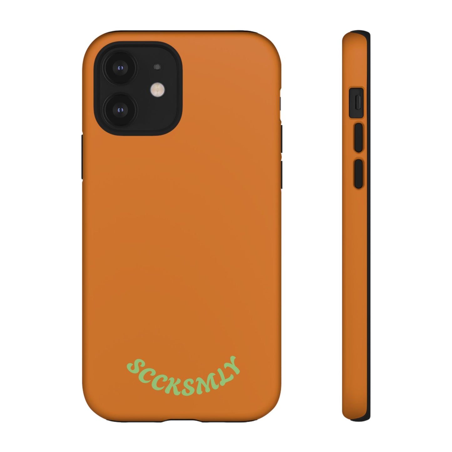 SOLID Terracotta Caoal Tough Case for Apple