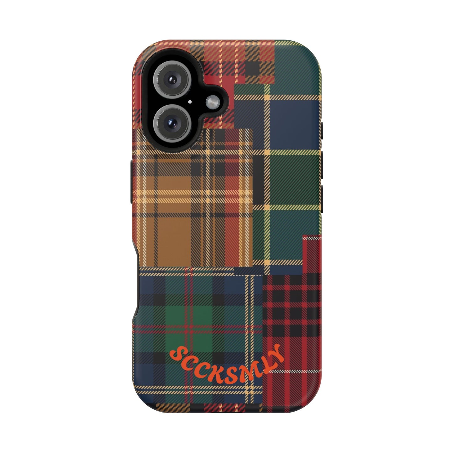 Heritage Hues Patchwork Tough Phone Case for Apple