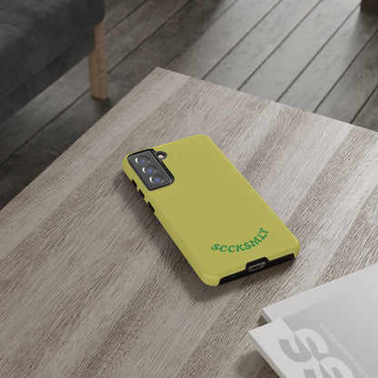SOLID Lemon Pop Tough Case for Samsung