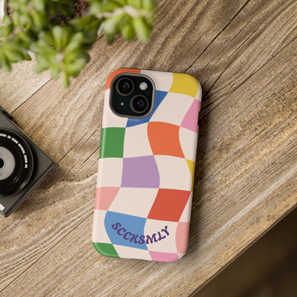 Checker Flicker Phone Case Apple