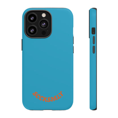 SOLID Blue Spook Tough Case for Apple
