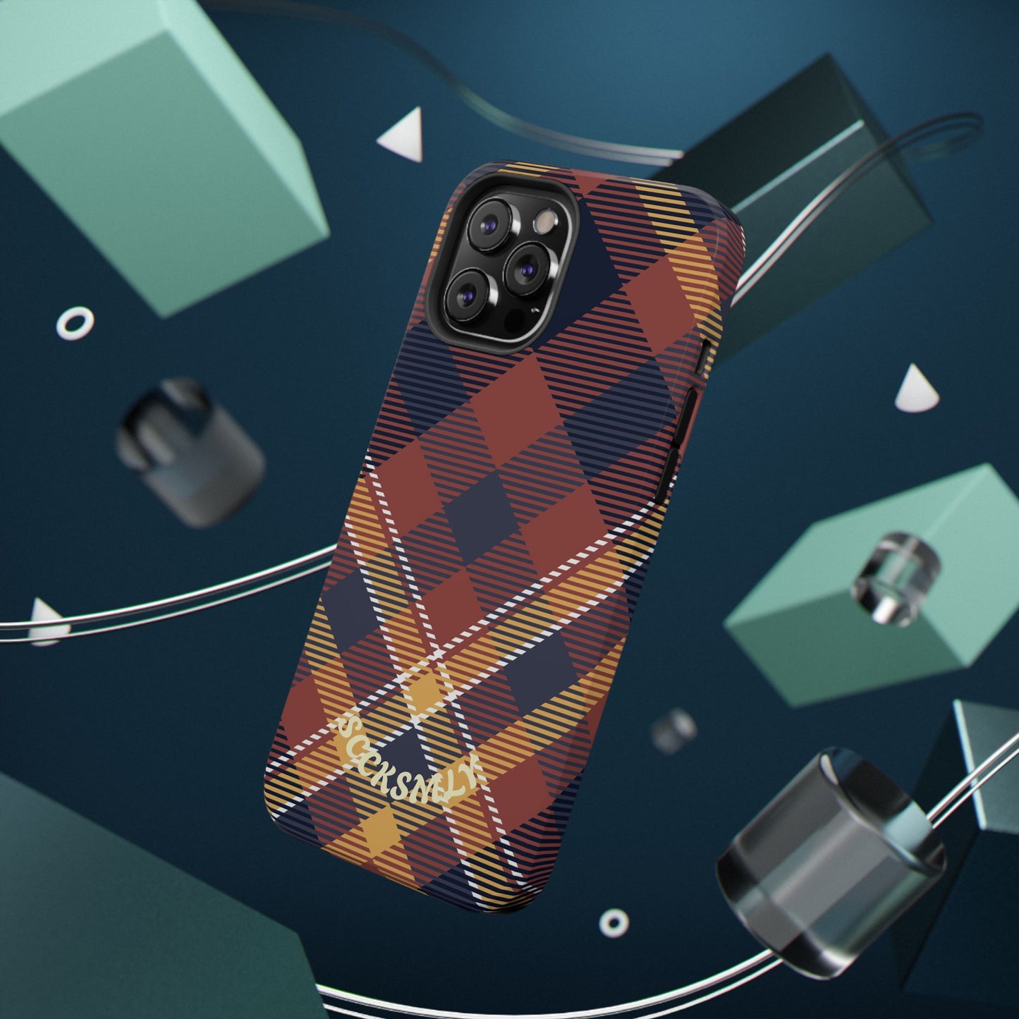 Harvest Tartan Phone Case for Apple