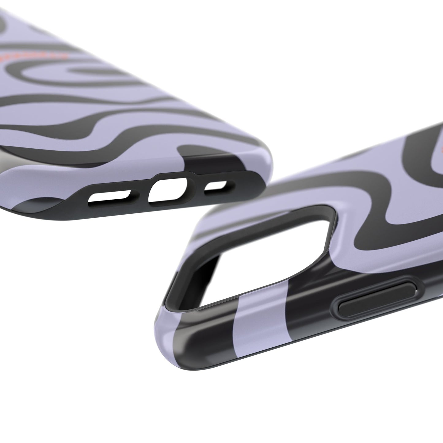 Purple Swirl Phone Case for "IOS or Apple"
