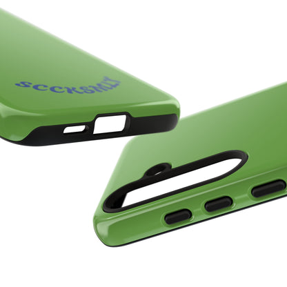 SOLID Matcha Moss Tough Case for Samsung