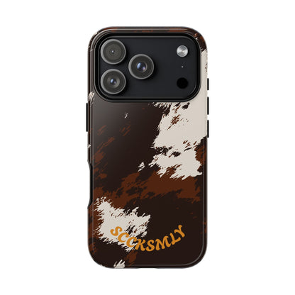 Sooo Cowboy Orange Tough Phone Case for Apple